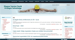 Desktop Screenshot of mszuosz.hu